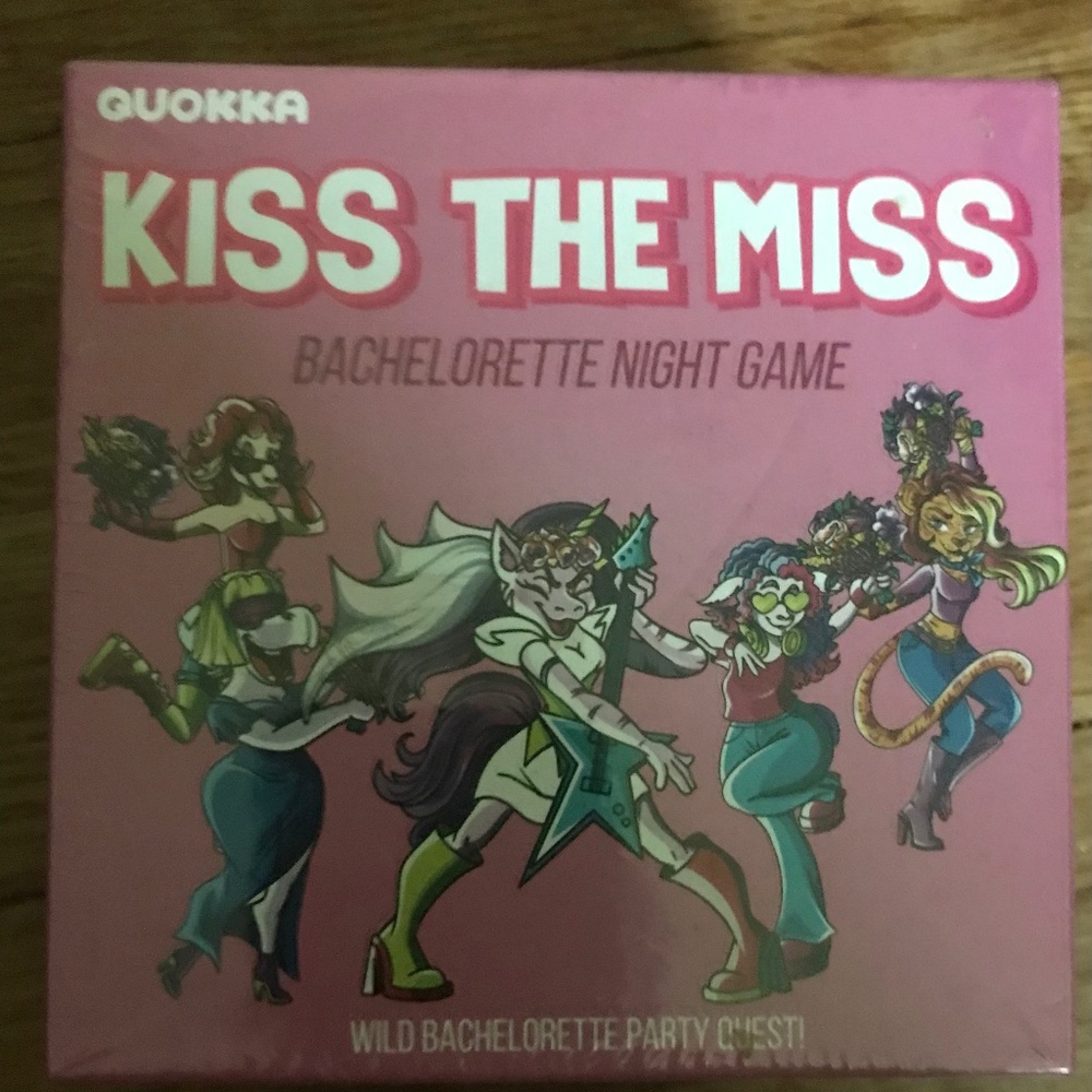 A Quokka Bachelorette Party game there 250 cards plus a 100 bonus cards